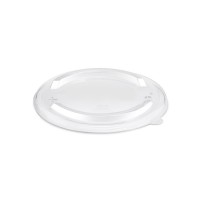Víčko pro nízké kulaté papírové misky Economy 500-1000ml/50ks 82701