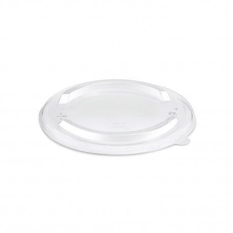 Víčko pro nízké kulaté papírové misky Economy 500-1000ml/50ks 82701