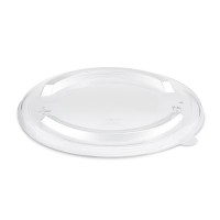 Víčko pro nízké kulaté papírové misky Economy 1100+1300ml/50ks 82801