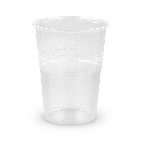 Kelímek průhledný PP 0,4 litru/50ks 73224