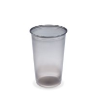 Kelímek vratný/opakovaně použitelný PP kouřový 0,3 litru/58ks PP756