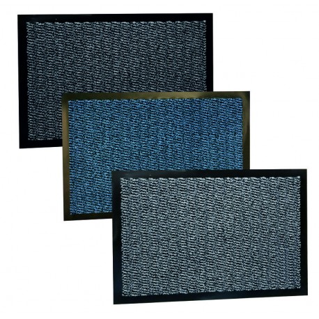 Rohož gumová s látkou 60x40cm