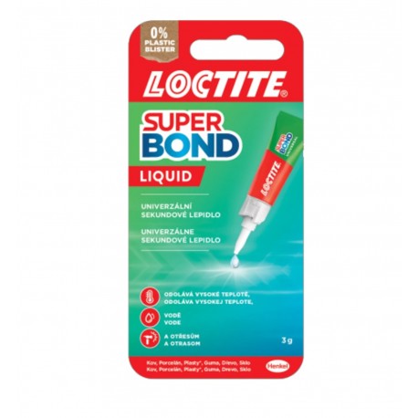 Sekundové lepidlo Super Bond 3g