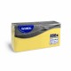 Ubrousky 33x33cm 1/8 3-vrstvé žluté/250ks 87705