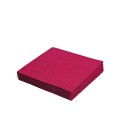 Ubrousky 33x33cm vínové/100ks 70514