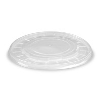 Víčko pro nízké kulaté papírové misky 1100+1300ml/50ks 82802
