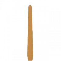 Svíčka kónická 245mm apricot/10ks 31104
