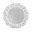 Dekorativní krajky kulaté 36cm/6ks 65436