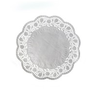 Dekorační krajky kulaté 26cm/100ks 72326