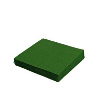 Ubrousky 33x33cm 2-vrstvé tmavě zelené/50ks 86506