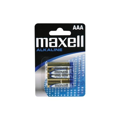 Alkalická baterie Maxell mikrotužková/4ks