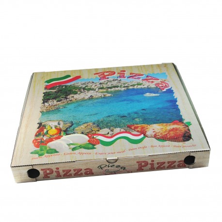 Pizza krabice z vlnité lepenky 50x50x5cm/100ks 71950