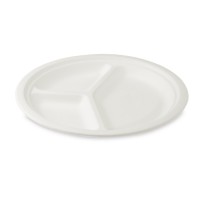 BIO talíře 3-dílné 26cm/50ks 41028