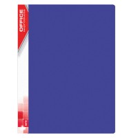 Katalogová kniha Office Products A4 40 kapes modrá
