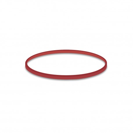 Gumičky červené slabé 1mm ø 8cm/1kg 64108
