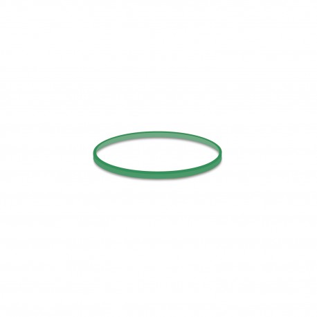 Gumičky zelené slabé 1mm ø 5cm/50g 64905