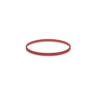 Gumičky červené slabé 1mm ø 6cm/50g 64906