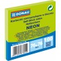 Samolepicí bloček Donau 76x76mm 100 listů neonový zelený