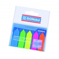 Samolepicí záložky šipky Donau 12x45mm 25 listů neonové/5ks