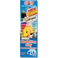 Modelovací hmota 200g 10 barev