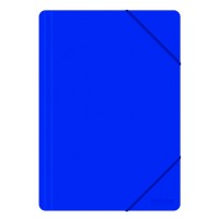 Desky A4 s uzavírací gumičkou Office Products modré