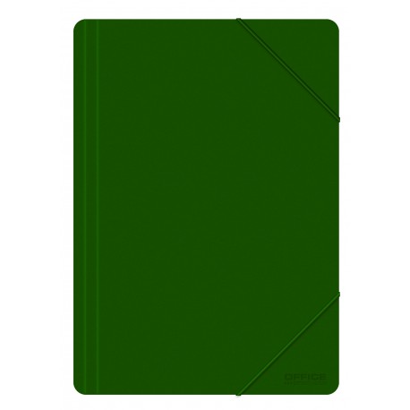 Desky A4 s uzavírací gumičkou Office Products zelené
