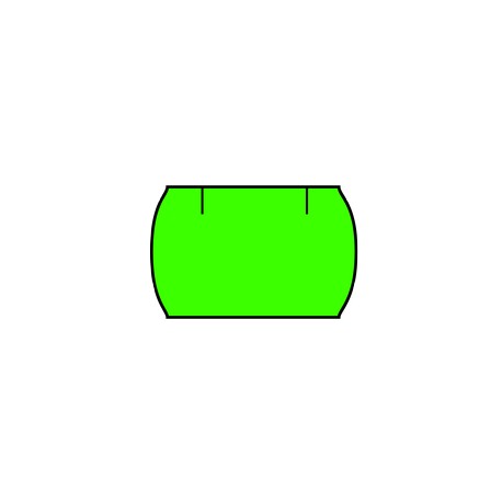 Etikety značkovací CONTACT 25x16mm neonově zelené