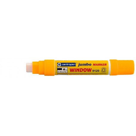 Popisovač křídový na sklo 9120 oranžový
