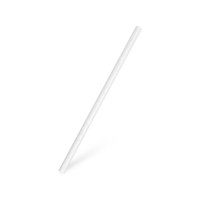 Papírové slámky Jumbo bílé 20cm/20ks 40922