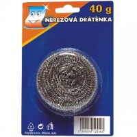 Drátěnka nerezová velká 40g