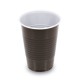 Kávový kelímek hnědý PP 0,18 litru/15ks 65301