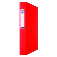 Pořadač Donau 2-kroužkový A4 40mm červený VÝPRODEJ