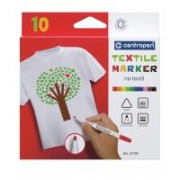 Popisovač na textil 2739 10 barev