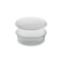 Miska kulatá průhledná 125ml + víčko/250ks PP511