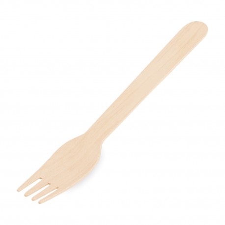 Dřevěná vidlička 16cm/10ks 40057