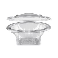 Miska s víčkem kulatá rPET 600ml/50ks 77906
