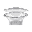 Miska s víčkem kulatá rPET 600ml/50ks 77906