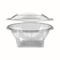 Miska s víčkem kulatá rPET 1000ml/50ks 77910