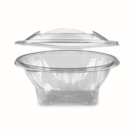 Miska s víčkem kulatá rPET 1000ml/50ks 77910