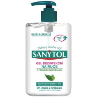 Sanytol dezinfekční gel na ruce s dávkovačem 250ml